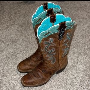 Justin Boots Silver Collection Rugged Tan